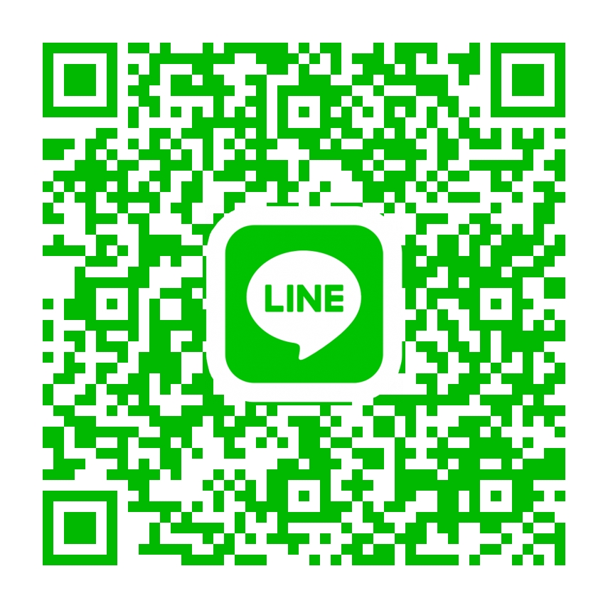公式LINE QRコードから友達登録可能です！